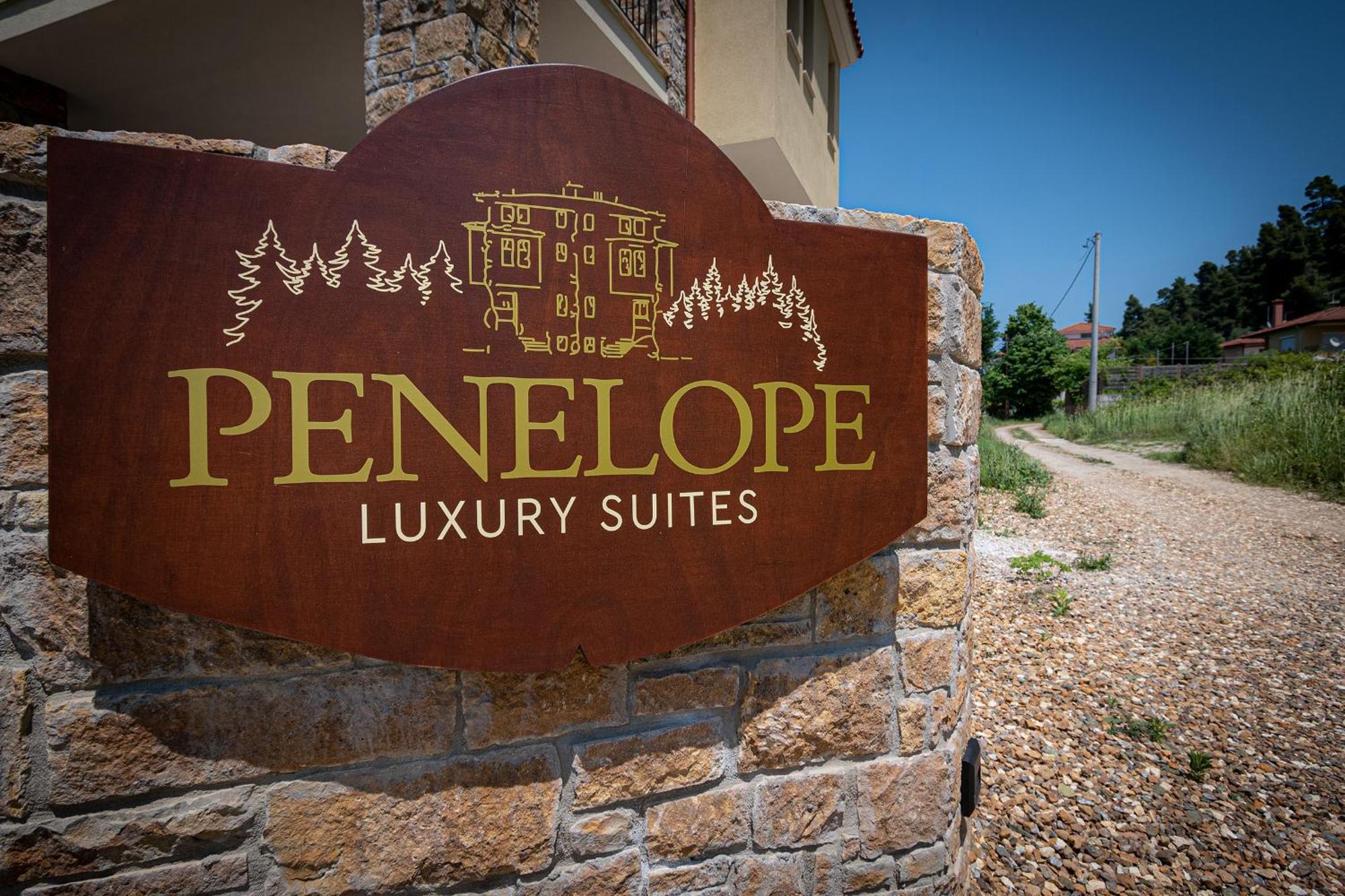 Penelope Luxury Suites Fourka Exterior foto